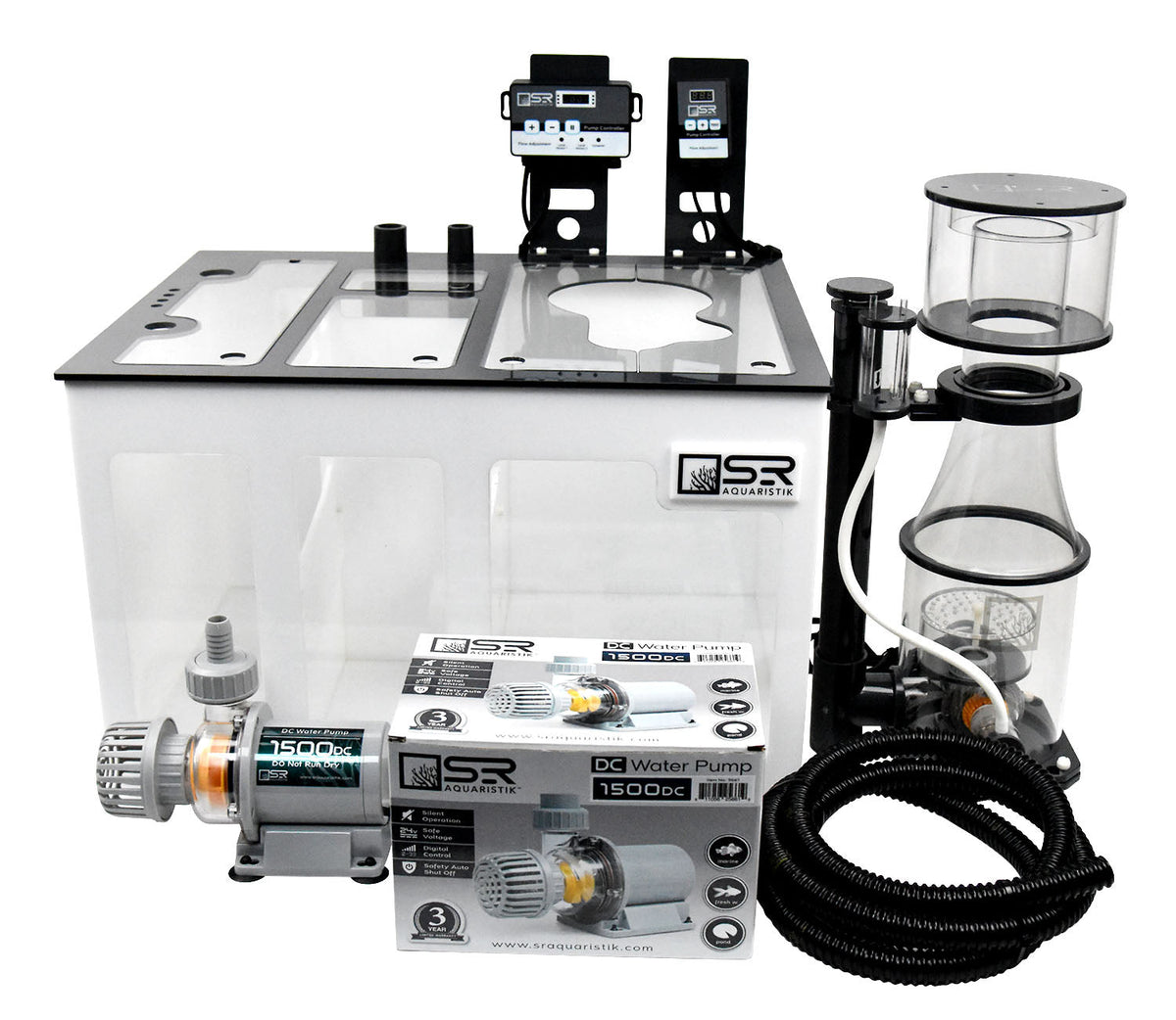 View of Saltwater Support Systems and Filtration – SR Aquaristik