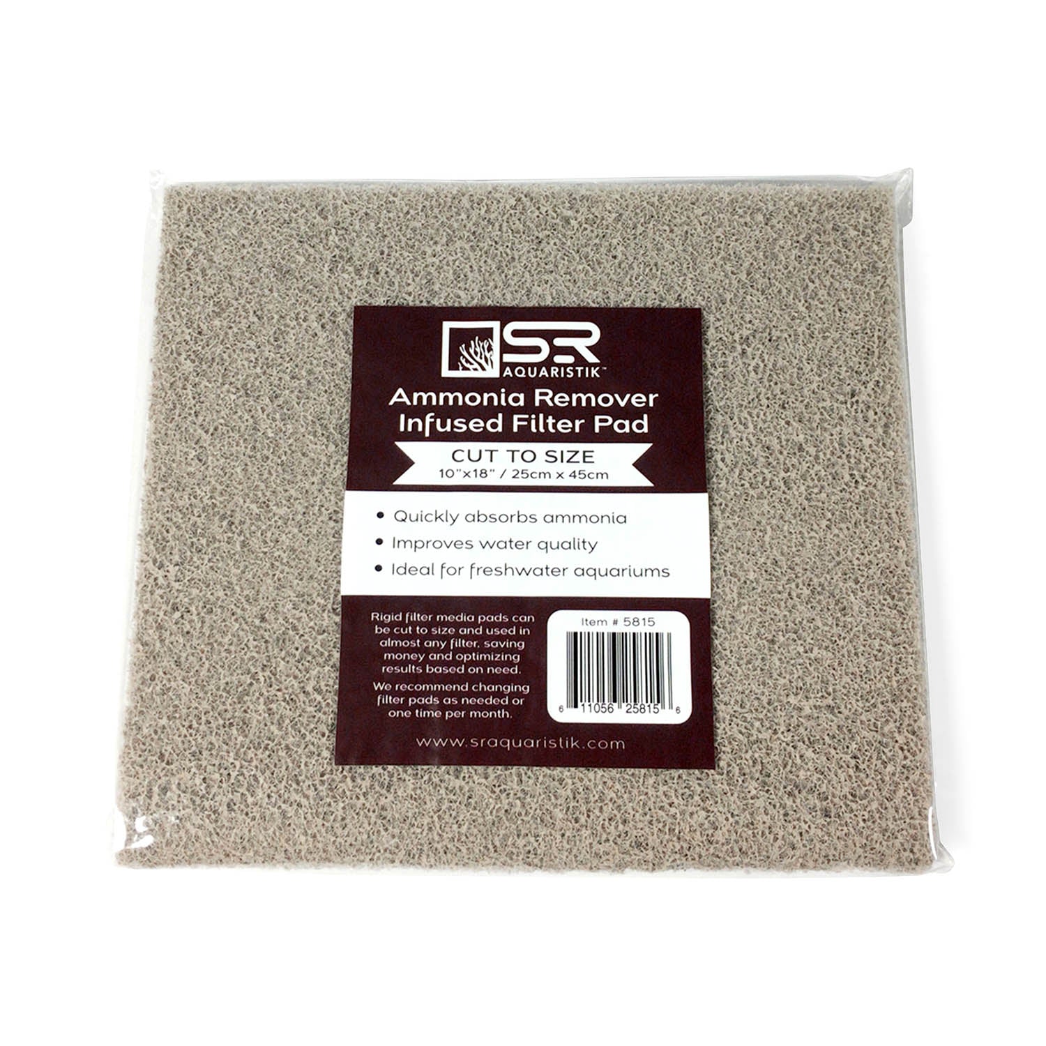 SR Aquaristik Ammonia Remover Infused Filter Pad