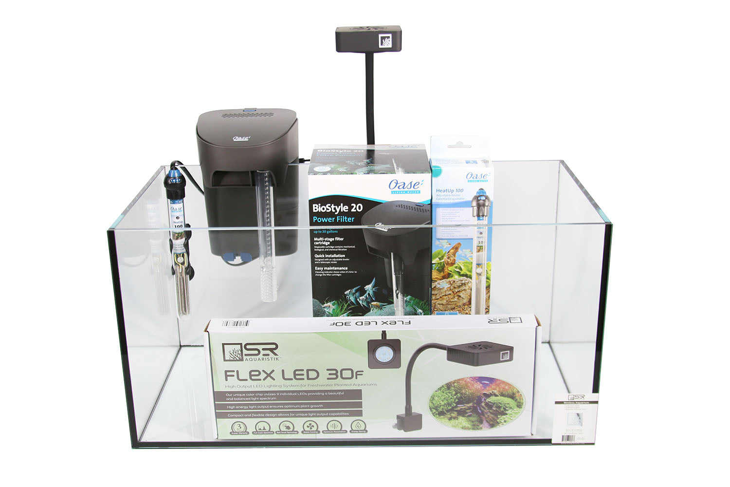 Aquarium Kit 60 Gallon Fish Tank Stand Aquarium Starter Kit