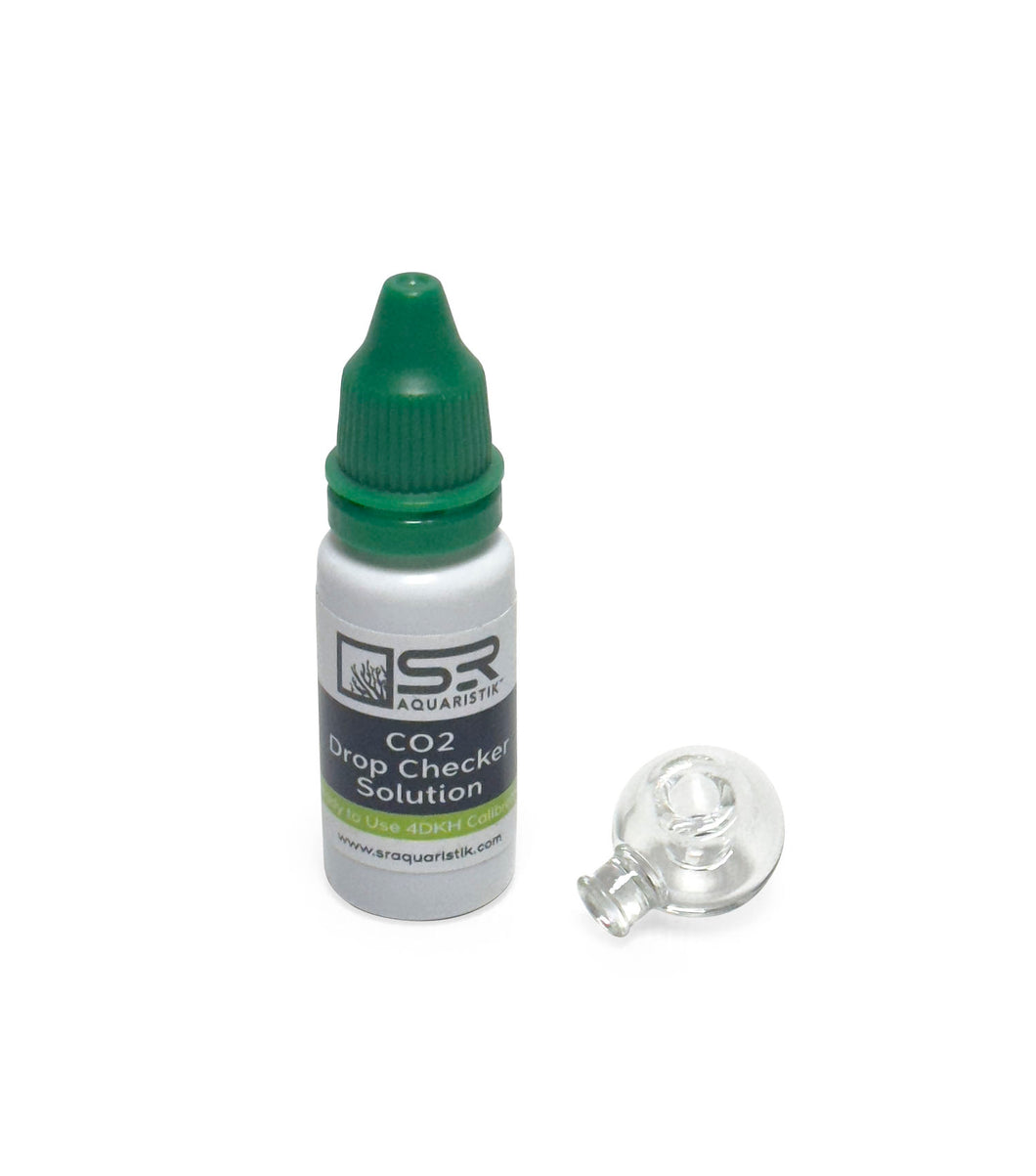 SR Aquaristik CO2 2cm Drop Checker with 4 DKH Solution