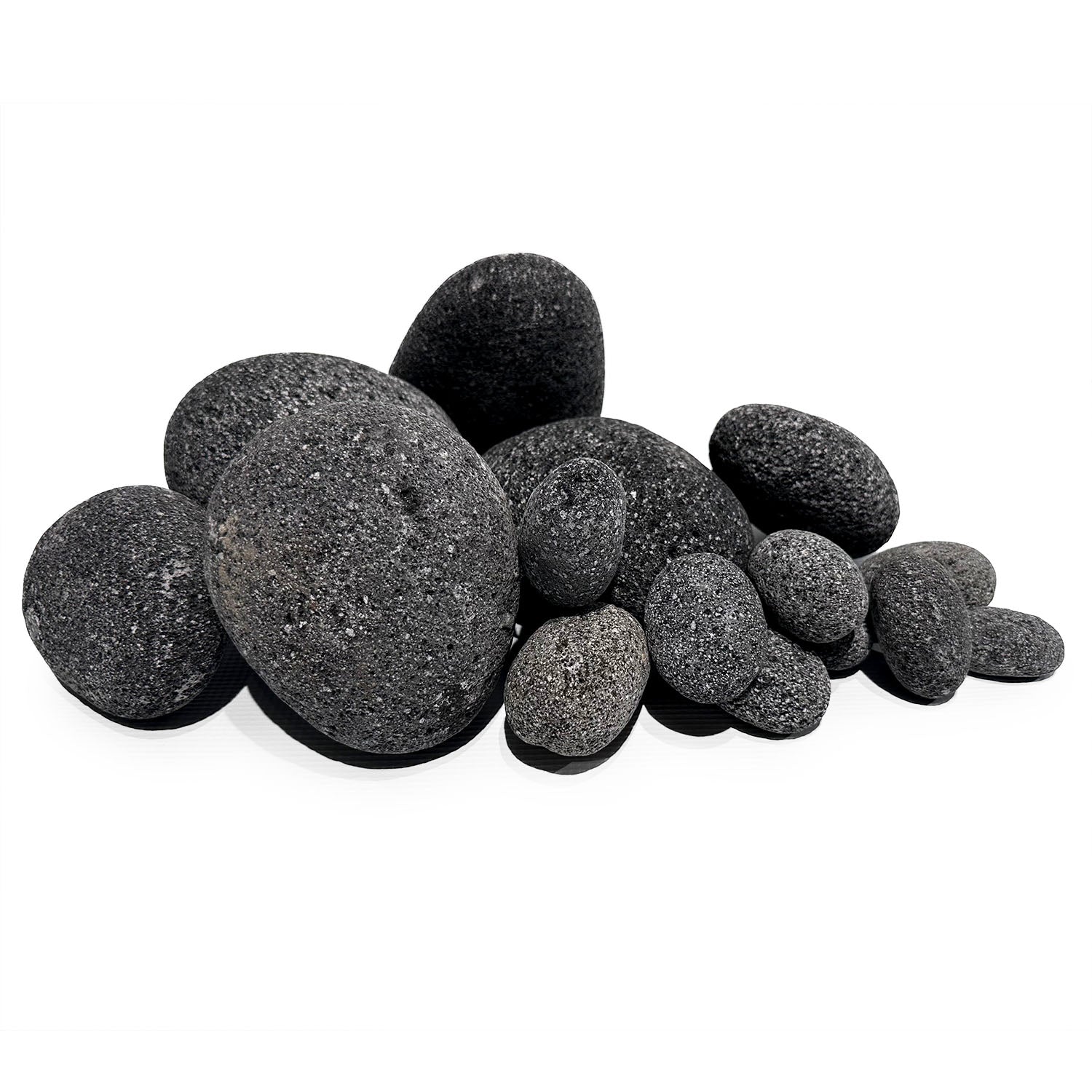 Round Gray Lava Rock