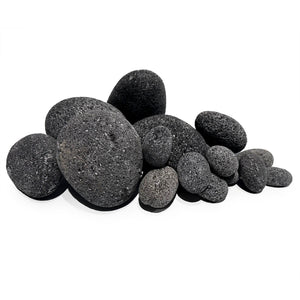 Round Gray Lava Rock