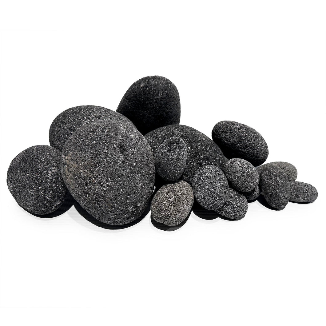 Round Gray Lava Rock
