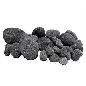 Round Gray Lava Rock
