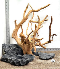 Thumbnail for WYSIWYG #106S - Spider Wood and Seiryu Stone Aquascape Kit Combo