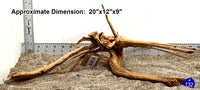 Thumbnail for WYSIWYG #132BU - Weathered Spider Wood (Large)