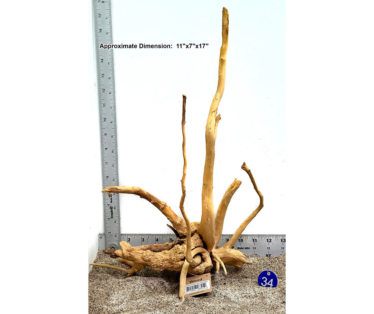 WYSIWYG #34BU - Weathered Spider Wood (Large)