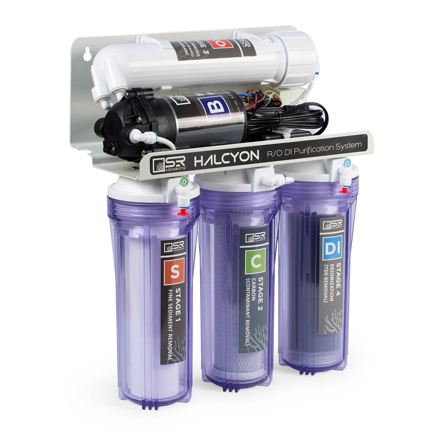 HALCYON - 4 Stage Reverse Osmosis Deionization Purification System