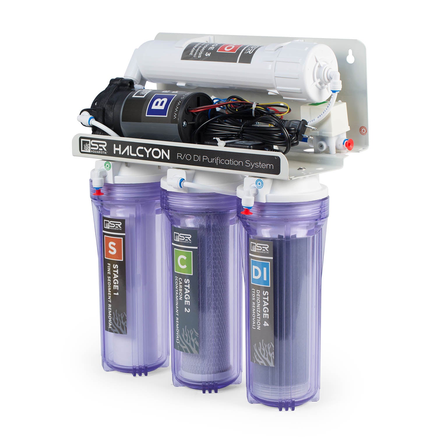 HALCYON - 4 Stage Reverse Osmosis Deionization Purification System