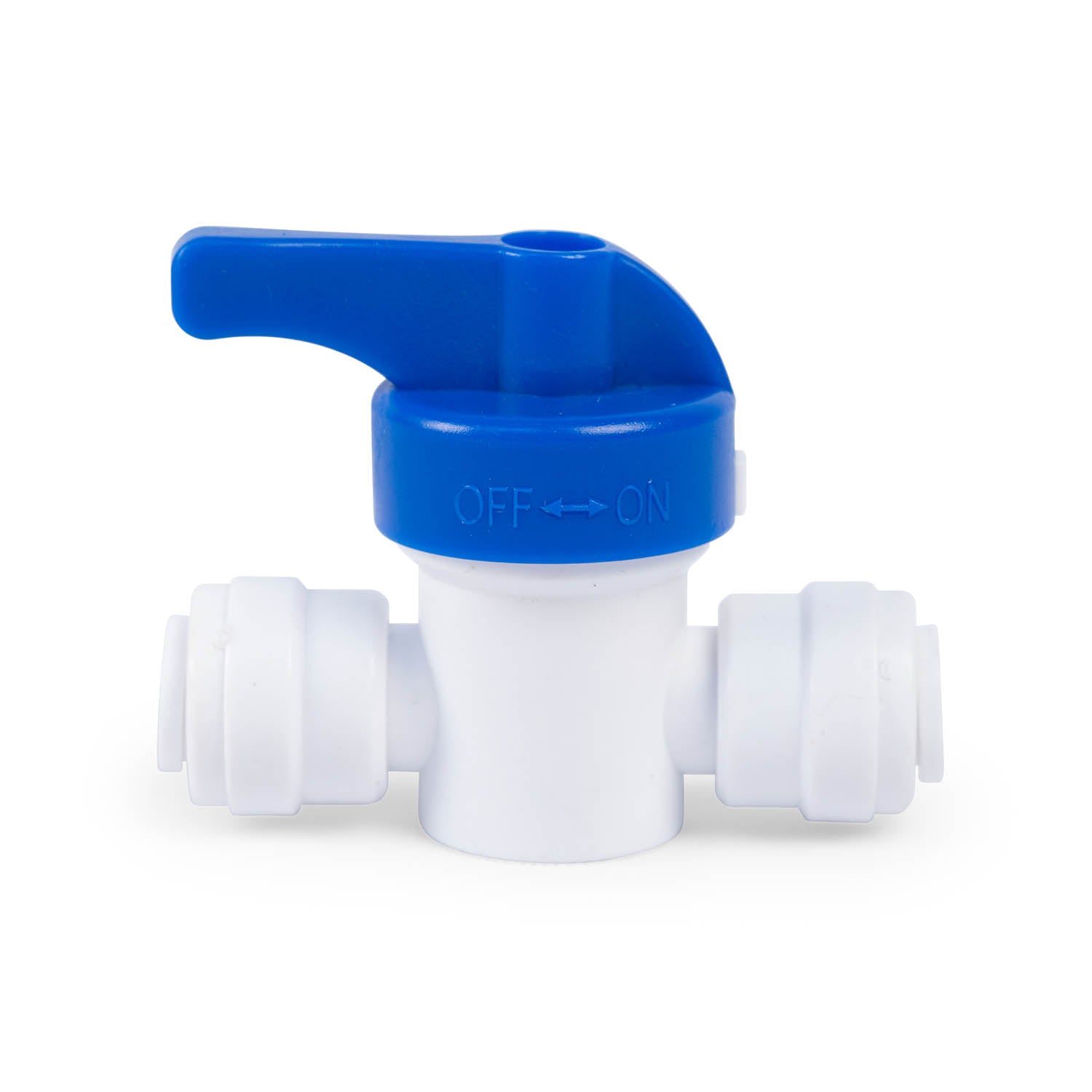 Push Tube valve for 1/4" poly tubing