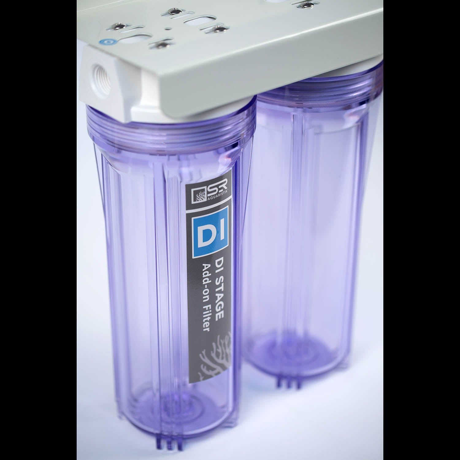 Clear Canister with head and mounting bracket