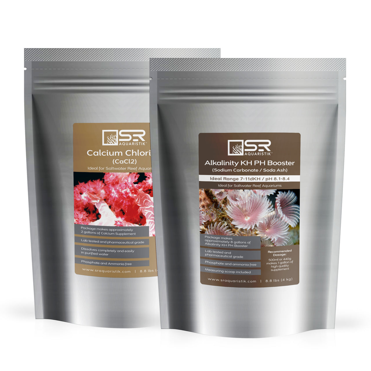 SR Aquaristik 2 Part Dry Concentrated Supplement Kit