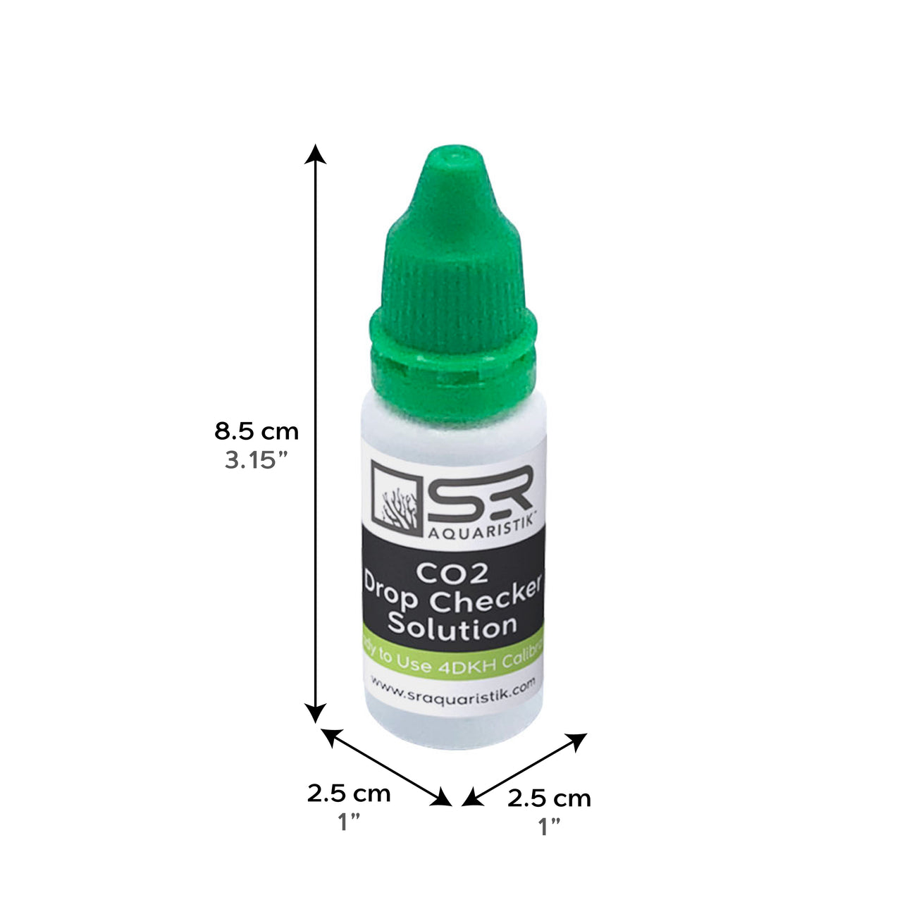 CO2 Drop Checker with 4 DKH Solution