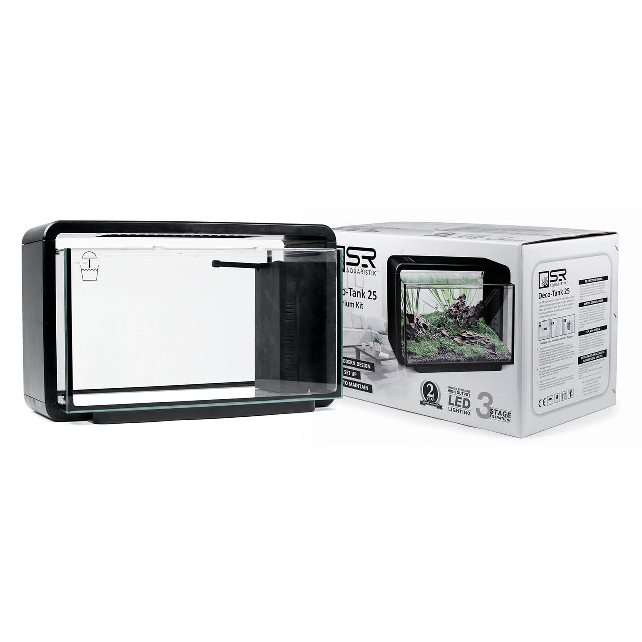 SR Aquaristik Deco Tank 25 Aquarium