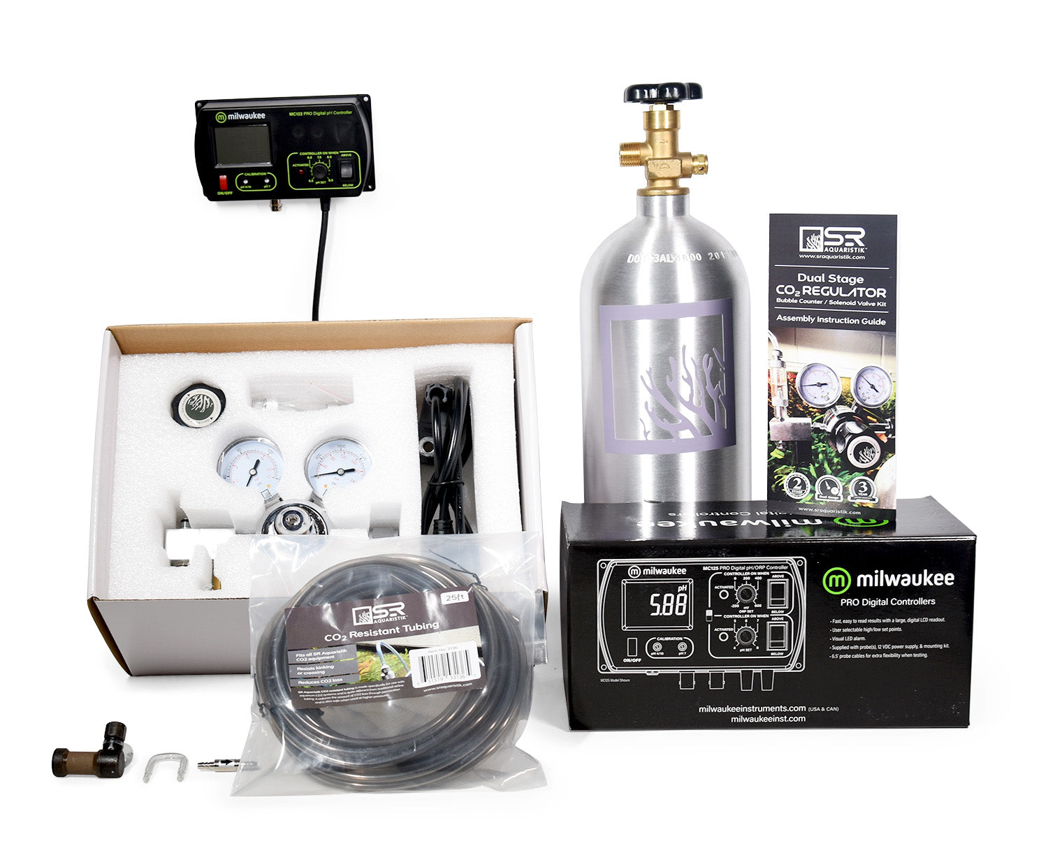 Co2 Kit High-Tech Planted Aquarium CO2 Kit with pH Controller – SR Aquaristik