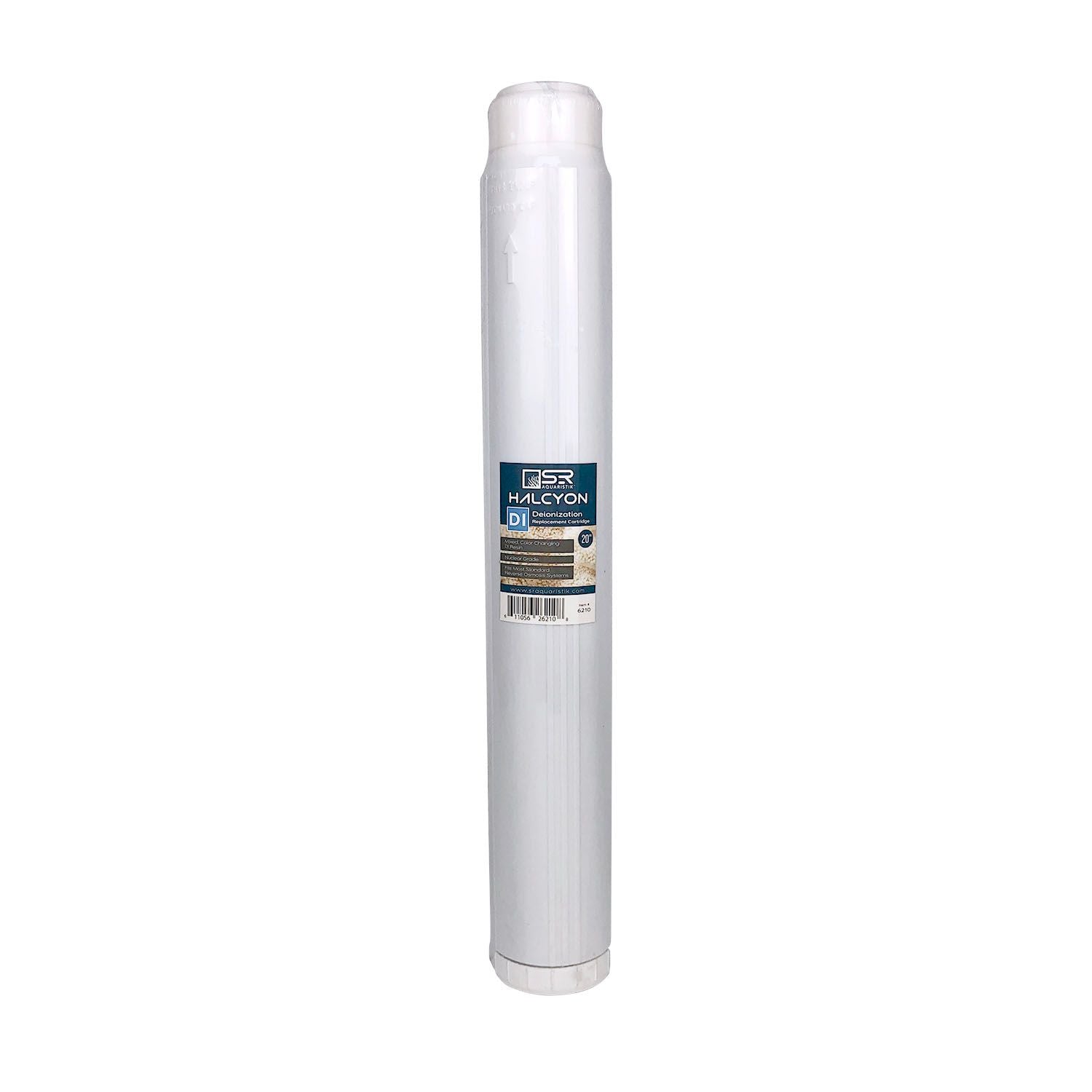 SR Aquaristik Halcyon 20" Deionization Replacement Cartridge with Color Change Resin